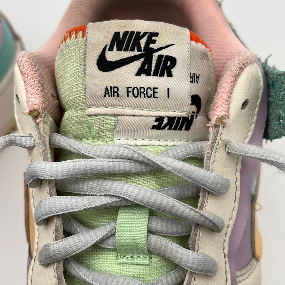 Nike Air Force 1 Shadow Pale Ivory Women's Sneakers Shoes Size 9.5 - Picture 6 of 16